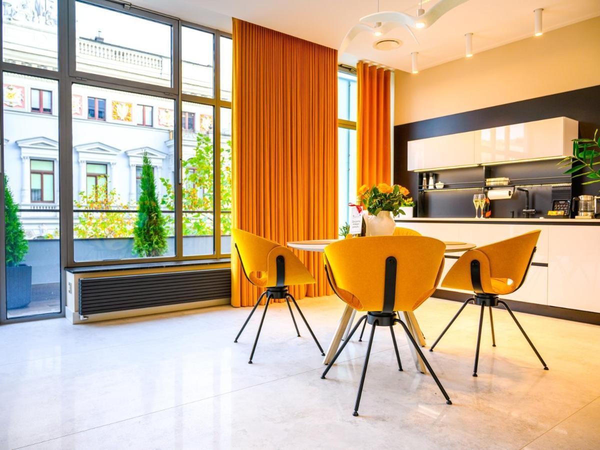 Pietryna Apartments Luxury - Sauna , Jacuzzi , Bezposrednio Przy Ul Piotrkowskiej Λοτζ Εξωτερικό φωτογραφία